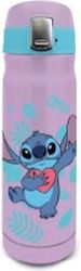 stor disney stitch insulated stainless steel traveling bottle 410ml 75863 photo