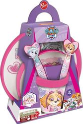 stor paw patrol girl 5 pcs non slip bicolor premium set 260ml 74581 photo