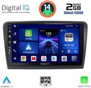 digital iq bxc 3604 cpaa 10inc multimedia tablet for skoda superb mod 2008 2015 photo