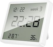 electronic clock atmospheric monitor hoco hx41 white photo