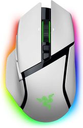 razer basilisk v3 pro 35k white wireless mouse optical switches tilt wheel 11 buttons photo