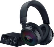 razer kraken v4 pro wireless 71 rgb gaming headset sound card haptic feedback pc ps5 ps4 photo