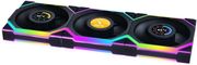 lian li unifan sl wireless lcd 120 3pcs black triple pack include controller case fan photo