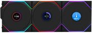 lian li unifan tl lcd wireless 120 black 3pcs controller case fan photo