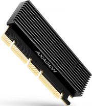 axagon pcem2 xs pci e 30 16x m2 ssd nvme up to 80mm ssd low profile heatsink photo