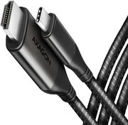 axagon rvc hi2mc usb c hdmi 20 adapter 4k 60hz aluminum 18m cable photo