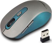 esperanza em131b wireless 24ghz optical mouse 6d usb adara blue photo
