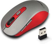 esperanza em131r wireless 24ghz optical mouse 6d usb adara red photo