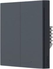 aqara ws euk04 smart wall switch h1 with neutral double rocker photo