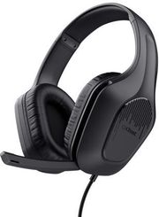 trust gxt415 zirox headset black photo
