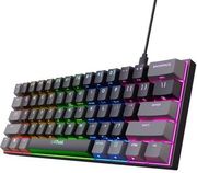 trust gxt867 acira 60 mini gaming keyboard us photo