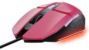 trust gxt109p felox gaming mouse pink photo