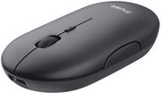 trust puck wireless rechargable mouse black photo
