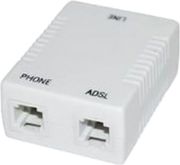 lamtech adsl filter splitter isdn annex b rj11 lam260936 photo