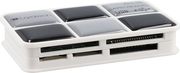 lamtech multi card reader black silver lam050127 photo