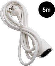lamtech extension cord with children protection 5m white lam111917 photo