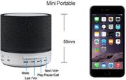 lamtech bluetooth speaker led light with fm black lam022100 photo