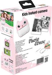 lamtech bluetooth kid instant camera white pink lam114291 photo