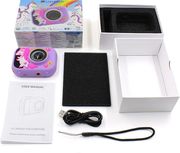 lamtech kid camera with silicon case unicorn polly lam111979 photo