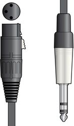 chord xf s6j150 kalodio ixoy xlr female 63mm trs jack plug 15m temaxio photo