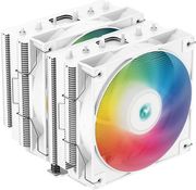 deepcool ag620 wh argb cpu cooler white photo