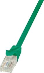 logilink patch cable cat5e u utp 025m green photo