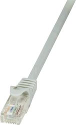 logilink patch cable cat5e u utp 025m grey photo