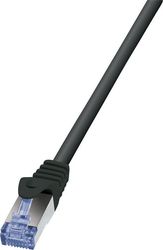 logilink patch cable cat6a s ftp black 50m primeline photo