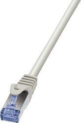 logilink patch cable cat6a s ftp grey 025m primeline photo