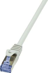 logilink patch cable cat6a s ftp grey 50m primeline photo