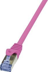 logilink patch cable cat6a s ftp pink 025m primeline photo