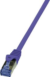 logilink patch cable cat6a s ftp violet 025m primeline photo