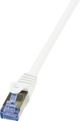 logilink patch cable cat6a s ftp white 025m primeline photo