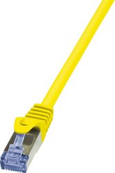 logilink patch cable cat6a s ftp yellow 025m primeline photo