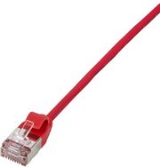 logilink patch cable cat6a tpe slimline red 5m photo
