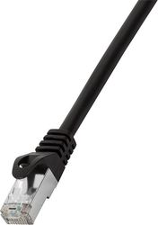 logilink patch cable cat6 f utp black 3m econline photo