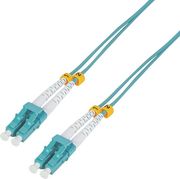 logilink fiber patch cord om3 lc lc 1m duplex photo
