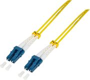 logilink fiber patch cord os2 lc lc 100m 9 125 duplex photo