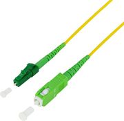 logilink fiber simplex patch cord os2 sm g657a2 sc apc to lc apc 10 m photo