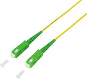 logilink fiber simplex patch cord os2 sm g657a2 sc apc to sc apc 15 m photo