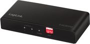 logilink hdmi splitter 1x2 port 4k 60 hz hdcp edid hdr cec downscaler photo