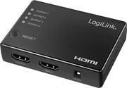 logilink hdmi splitter 1x4 port 4k 30 hz hdcp cec slim photo