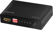 logilink hdmi splitter 1x4 port 4k 60 hz hdcp edid hdr cec downscaler photo