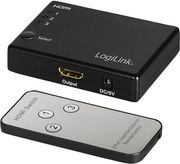 logilink hdmi switch 3x1 port 1080p 60 hz hdcp cec rc smal photo