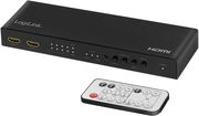 logilink hdmi switch 4x2 port matrix 4k 60 hz hdr arc extract scaler rc photo