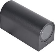 geyer epitoixo fotistiko spot up down 2xgu10 ip65 mayro photo