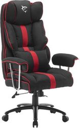 white shark extra soft gaming chair black red le mans lemans photo