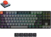 keychron k1 v6 k1x b1 qmk wireless mechanical keyboard red switch rgb 80 us lay photo