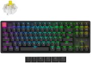 keychron k8 v2 k8x j4 qmk wireless mechanical keyboard banana switch hotswap rgb 80 us lay alum photo