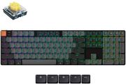 keychron k5 v2 k5x b4 qmk wireless mechanical keyboard banana switch rgb 100 us layout photo